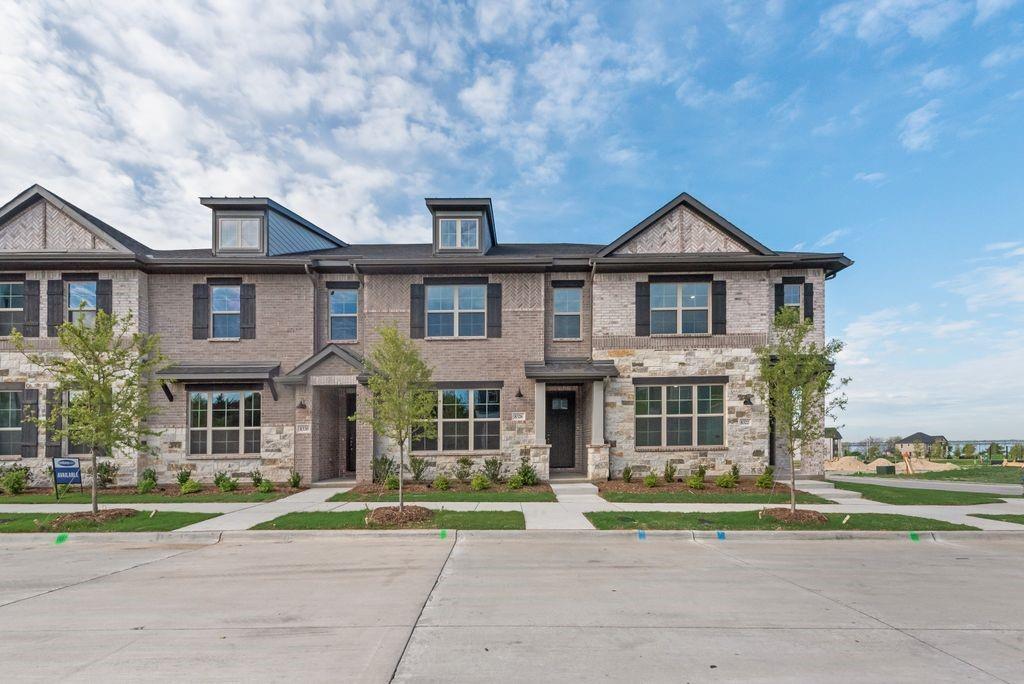 Built by Mattamy Homes - The Holbrook Floor Plan - Available Now! Enjoy LAKESIDE living at its best at BAYSIDE Sunset Landing! This new 2 story home is just steps away from the lake. Enjoy your morning or evening walk along the community boardwalk right beside beautiful Lake Ray Hubbard! Designer upgraded Artisan kitchen with quartz countertops, shaker cabinets, and gas range with vent hood. Spacious open concept living & dining area with a large island in the kitchen. Enjoy the private balcony off the primary suite. Walk-in closet in the primary suite. Walk-in shower with dual sink vanity in the primary suite bath.  ENERGY STAR 3.2® certified home. Enjoy parks, hike & bike trails, a dog park, and a fishing jetty in this prime community location. Bring your boat! Direct access to renowned upcoming SAPPHIRE BAY development at Lake Ray Hubbard. Walk, bike, or drive to the world class marina. Sapphire Bay also includes future dining, shopping, and loads of entertainment! NEW CONSTRUCTION with included warranty.