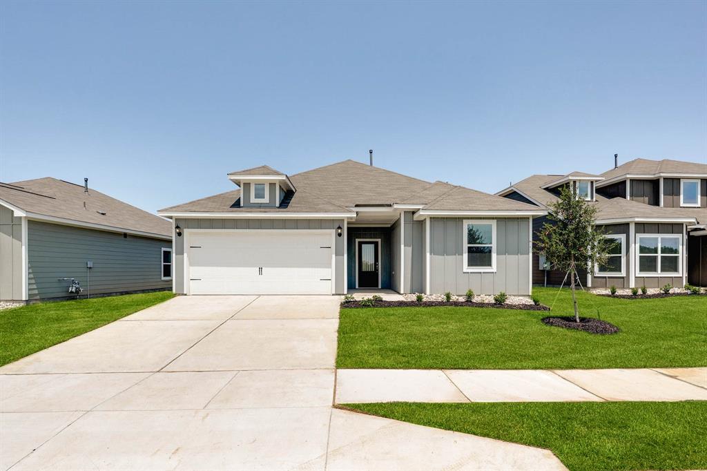 Full of charm and perfectly situated, this single-story home in Fort Worth offers the ideal blend of comfort, privacy, and convenience. Tucked away quietly at the back of the community with no neighbors across the street, this home enjoys a peaceful setting just down the street from the neighborhood park and splash pad. Featuring four bedrooms, two full baths, a spacious family room, and a chef-ready kitchen, this home is designed with functionality in mind. The private master suite with en-suite bath provides a relaxing retreat, while the open-concept layout creates a welcoming space for entertaining. Included at no extra cost are a host of impressive upgrades such as energy-efficient Whirlpool® appliances, stunning granite countertops, designer wood cabinetry with crown molding, a Wi-Fi-enabled garage door opener, and more.