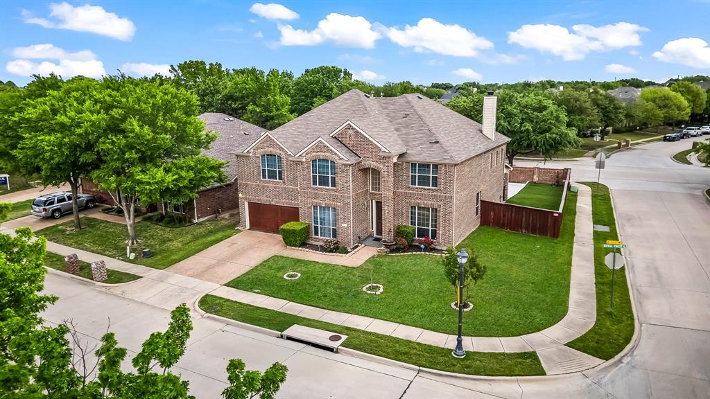 Location, Location! Great Home in McKinney within Frisco ISD! The house is within walking distance of the fairways at West Ridge Golf Course. It offers 4 bedrooms, 4 bathrooms, Office room, 3 living areas, and a Media Room. The house has been completely renovated, including all four bathrooms (oversized bedrooms), the Flooring, the Kitchen with New Appliances and ovens, the staircase, and the closets. Fresh house paint. It features a new bar, New Carpeting, a new kids' Pool, a new Fireplace with a backsplash, updated Landscaping, and Renewed plumbing and electrical systems in the Backyard. Additionally, 30 new indoor spotlights have been added. The patio is Gated. Located just minutes away from shopping, dining, entertainment, & more! Must See it!