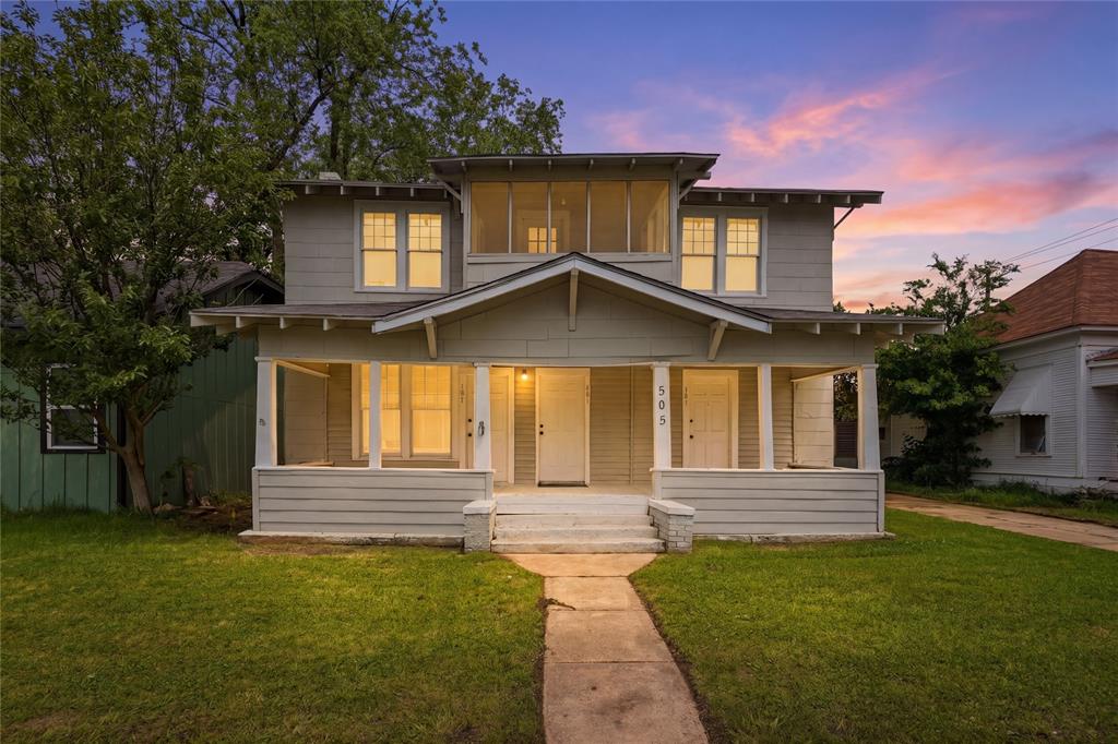 Investors and savvy buyers will find a rare gem in this fully updated 4-plex at 505 W Morgan St, which perfectly hits the elusive 1% rule and boasts a stabilized 8% cap rate, ensuring it remains cashflow positive from day 1. This property has undergone a full cosmetic remodel and offers significant structural peace of mind with a foundation repaired in 2024 and a roof replaced in 2017. The layout includes a spacious main building and a separate garage apartment featuring 3 reliable long term tenants who would like to stay (Unit 101 at $850, Unit 102 at $850, Unit 202 at $750) though the vacant unit (Unit 201) provides a perfect opportunity to househack and maximize your returns. Positioned for both incredible appreciation and strong monthly cashflow, this location is poised to benefit from the massive population explosion coming to Denison with the nearby billion-dollar Preston Harbor and Margaritaville developments. Tenants will love the convenience of being just blocks away from the historic charm of Downtown Denison, the recreation at Forest Park, and the community spirit of Munson Stadium. Do not miss this turnkey opportunity to own a high-performing asset in the heart of the North Texas boom. Everything is separately metered and tenants pay all utilities. 

Based on full ask offer, the mortgage would be as follows (Estimates not final, subject to change with market rates, credit, insurance cost, and other varying factors):

- 25% Down Conventional Investment Loan: PITI of $2,624
- 3.5% Down FHA Loan for Househack: PITI of $3,236

Using preferred lender Taylor Hoff, he will provide a free 0.25% discount on interest rate for investment loans, and a free 1-0 buydown for FHA loans