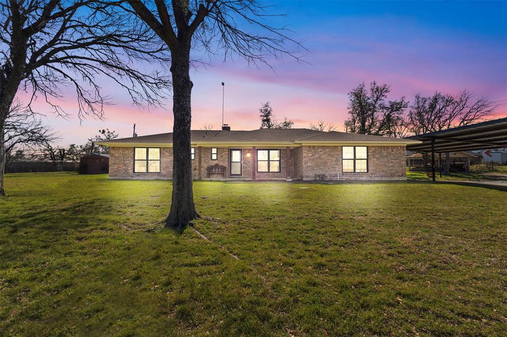 Located on a spacious 1+ acre lot in the heart of Willow Park, this inviting 3-bedroom, 2-bath home offers the perfect combination of comfortable living, open space, and convenient access to nearby amenities. With approximately 1,680 square feet, the home features a functional layout designed for everyday living and entertaining, with abundant natural light and warm, welcoming living spaces throughout.

The living area provides a comfortable gathering space that flows easily into the dining area and kitchen, creating a practical floor plan for both daily routines and hosting family and friends. The kitchen offers generous cabinet and counter space, making meal preparation and storage convenient. Each of the three bedrooms provides flexibility for family members, guests, or a home office, while the primary suite offers privacy and a relaxing retreat.

One of the standout features of this property is the expansive acreage, providing plenty of room to enjoy outdoor living, gardening, recreational activities, or future additions. Mature trees and open skies create a peaceful setting that captures the charm of Parker County living while still being just minutes from everyday conveniences.

The property includes a 2-car garage and ample driveway space, offering practical parking and storage solutions. With no shortage of outdoor space, the property offers opportunities for buyers looking to create their own backyard oasis or simply enjoy the privacy that comes with acreage.

Conveniently located with easy access to I-20, the home is just a short drive to Weatherford, Aledo, and Fort Worth, making commuting, shopping, dining, and entertainment easily accessible. Whether you're looking for room to spread out, a quiet place to call home, or the flexibility that acreage provides, this property presents a wonderful opportunity to enjoy the best of Willow Park living.