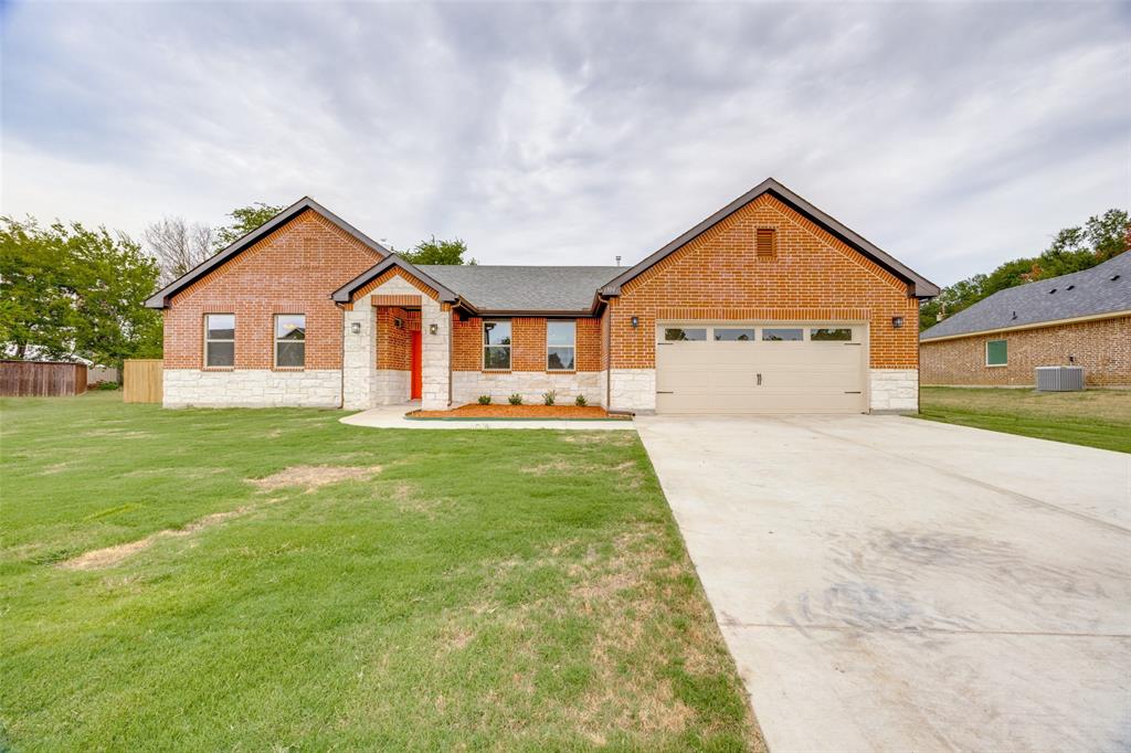 Welcome to your dream home! This stunning 4-bedroom, 3-bath custom home is nestled in the heart of Commerce, Texas, offering the perfect blend of comfort, style, and convenience. Step inside to an open-concept floor plan with high ceilings, elegant finishes, and abundant natural light throughout. The spacious living area flows seamlessly into the dining space and kitchen, making it ideal for entertaining family and friends. The kitchen features custom cabinetry, a large island, and beautiful countertops designed with both functionality and style in mind.
The primary suite offers a relaxing retreat with a spacious layout, while the three additional bedrooms provide plenty of room for family, guests, or even a home office. Outside, enjoy your private backyard oasis—perfect for barbecues, gardening, or simply relaxing after a long day. Conveniently located near schools, shopping, dining, and community amenities, this home truly has it all: style, comfort, and convenience. Don’t miss your opportunity to make it yours!