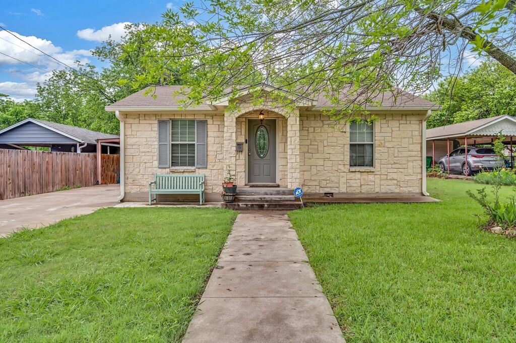 Welcome home to this charming 4-bedroom, 2-bath, one-and-a-half-story residence nestled in the heart of Bosque County. This well-maintained property blends comfort, functionality, and Texas character, offering inviting indoor spaces and thoughtful outdoor living areas perfect for everyday life or weekend gatherings. Step inside to a warm, updated interior featuring a modern kitchen with rich wood cabinetry, stainless steel appliances, crisp countertops, and a clean, contemporary color palette. The adjoining dining area flows easily for family meals or entertaining. Multiple living and bedroom spaces provide flexibility for families, guests, or a home office. Upstairs, the half-story layout adds charm and privacy, creating a cozy retreat for additional bedrooms or bonus space. Outside, enjoy a spacious covered patio and carport area designed for year-round use, complete with room for seating, grilling, and relaxing. The fenced patio section offers a safe spot for pets or outdoor lounging, while the large yard provides plenty of room to play, garden, or expand. Located in beautiful Bosque County, this home offers the perfect blend of small-town living, peaceful surroundings, and easy access to local amenities. A wonderful opportunity for anyone seeking comfort, space, and Texas charm.
