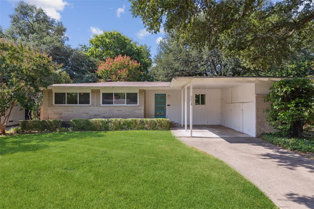 Beautifully updated and remodeled home with new windows, kitchen and washer dryer.  Light, bright and spacious, this large creek side lot is close to White Rock Lake, Northpark Mall, and downtown Dallas. Located on a quiet road this home has been beautifully maintained.  Live in one of the most desirable areas of Dallas.
