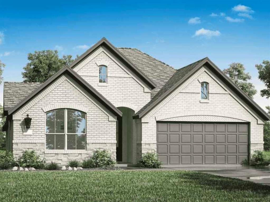 RISLAND HOMES 4102 floor plan.  Step into comfort and style with this May move-in-ready 4-bedroom, 3 bath home located on a generous 60' corner homesite in the sought-after Wildflower Ranch community. The thoughtfully designed open concept floor plan offers a family room that flows effortlessly into the stylish kitchen featuring an oversized island, walk-in pantry, and abundant cabinetry. The private primary suite is tucked at the back of the home and features a spa-like bath and a generous walk-in closet. A secondary bedroom with its own en-suite bath creates the perfect space for guests or multi-generational living. Enjoy the covered patio overlooking the backyard, along with added conveniences such as a large laundry room, ample storage, and a 2-car garage. Ideally located within walking distance to the community amenity center, pool, and convenience store, this home also offers access to fantastic neighborhood amenities including a lazy river, dog park, playgrounds, and more. Don’t miss the opportunity to make this beautiful home yours, call the sales manager today to learn more about available incentives and schedule your private tour.  MOVE IN READY NOW!