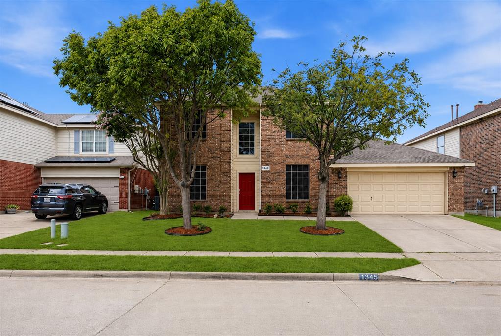 Beautifully remodeled 5-bedroom, 3-bath home offering over 3,000 sq ft of spacious living in a convenient North Fort Worth location, just minutes from I-35! From the moment you enter, you are welcomed by soaring ceilings in the foyer, warm wood stairs, and a functional floor plan designed for comfort, flexibility, and entertaining. This home features three living areas, with two downstairs and one upstairs, giving you options for a formal sitting area, family room, game room, media room, office, or play space.

The downstairs layout includes two bedrooms, including the private primary suite, plus a full secondary bedroom and bath that can work well for guests or multigenerational living. The primary retreat offers a spacious bathroom with a soaking tub, walk-in shower, double vanity with quartz countertops, and a walk-in closet conveniently located inside the bathroom. Upstairs, you will find three additional bedrooms, a full bath, and the third living area, creating a great separation of space.

The kitchen has been beautifully updated with quartz countertops, modern cabinetry, stylish finishes, and a walk-in pantry for excellent storage. The kitchen comes equipped with a dishwasher, microwave, and stove, making it move-in ready for everyday living. The main living area features a tile fireplace that creates a warm focal point and adds character to the home.

Additional updates and features include brand-new flooring, refreshed finishes throughout, quartz countertops in the bathrooms, dual AC units, an alarm system, a 2-car garage, and a practical layout with room for everyone. Located near shopping, dining, schools, neighborhood amenities, and major Fort Worth destinations, this home combines space, comfort, updates, and convenience in one complete package. Move-in ready and beautifully refreshed! With generous bedroom sizes, multiple gathering spaces, and updated surfaces throughout, the layout is ideal for hosting, everyday living, and flexible use.