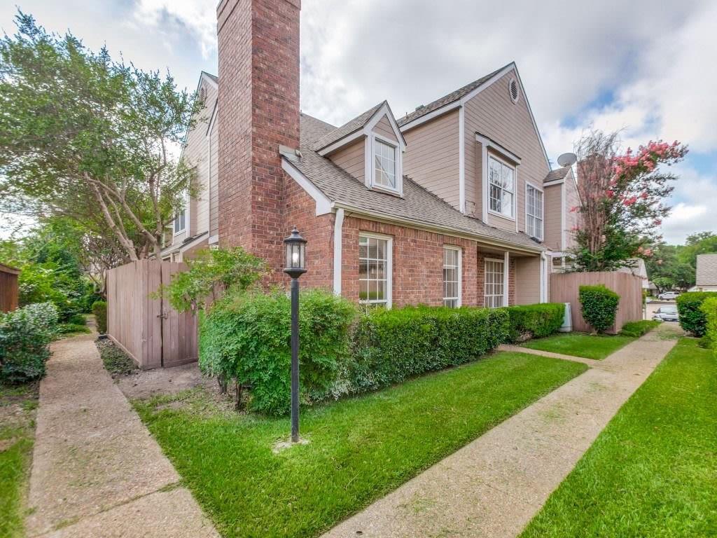 Welcome home to this stunningly renovated townhome in the desirable Village of Prestonwood West, located off Frankford Road, between Campbell and Preston.  This home has been taken down to the studs and rebuilt with quality finishes from top to bottom.
Step inside to find fresh paint, new baseboards, doors and trim paired with brand new flooring throughout.  Ceiling fans and recessed can lighting fills the home, while the spacious living room is a true showstopper with a cozy wood-burning fireplace and a skylight that fills the space with natural light. 
French doors off the living area open to a private patio offering peaceful spot to relax outdoors.  The kitchen has been completely transformed with brand new cabinetry, gorgeous granite countertops, backsplash and new appliances, making it a dream space for cooking and entertaining.
The main level also offers a versatile bedroom with its own private half bath — perfect as a guest suite, home office, or flex space. Upstairs, both bedrooms have been beautifully updated, the primary suite features a double-sink vanity along with a fully remodeled walk-in shower for a true spa-like retreat. 
A brand-new AC unit means worry-free comfort for years to come. Residents also enjoy access to a beautiful community pool and clubhouse, with HOA dues covering front yard maintenance and the sprinkler system. Don't miss the chance to own a fully remodeled townhome in a prime Dallas location — schedule your showing today!