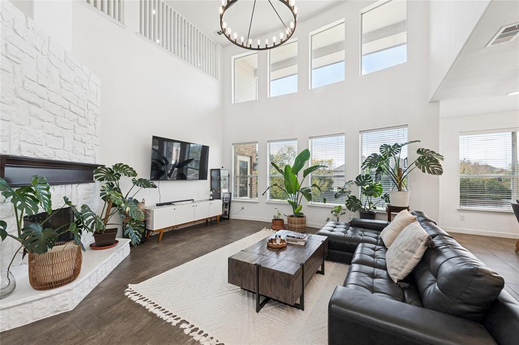 Rare Modern Gem in Keller ISD — Over $100,000 in Designer Renovations

Welcome to 10249 Candlewyck Street, a fully reimagined, move-in-ready home that stands out as one of the most modern and thoughtfully upgraded residences in this sought-after Keller ISD neighborhood. With over $100,000 in recent renovations, this is not a cosmetic flip — it is a true turn-key home designed for both beauty and long-term value.

Offering 3,545 sq. ft. of living space, this home features a primary bedroom downstairs and 3 bedrooms upstairs, with 4 fully remodeled luxury bathrooms, a private office or studio, and a dedicated media room, providing exceptional flexibility for today’s lifestyle. The dramatic two-story living room welcomes you with abundant natural light and an open, airy feel that creates an immediate sense of scale and sophistication.

Interior Highlights

The chef’s kitchen showcases waterfall-edge quartz countertops, modern cabinetry, and an open layout ideal for both everyday living and entertaining.
All four bathrooms have been completely remodeled with high-end tile, upgraded fixtures, and designer-selected finishes.
New flooring and custom lighting throughout the home create a cohesive, contemporary look and feel.

Systems & Outdoor Living

Major systems have been upgraded with new HVAC and water heating, offering efficiency, comfort, and peace of mind. The spacious backyard with mature fruit trees provides a relaxing outdoor retreat perfect for gatherings, gardening, or quiet evenings at home.

Located in a safe, quiet, and friendly community within top-rated Keller ISD, with convenient access to the Alliance corridor, shopping, and dining, this home is ideal for families and relocation buyers seeking quality, style, and move-in-ready convenience.

Homes with this level of renovation and design are rarely available in this area — don’t miss this exceptional opportunity.