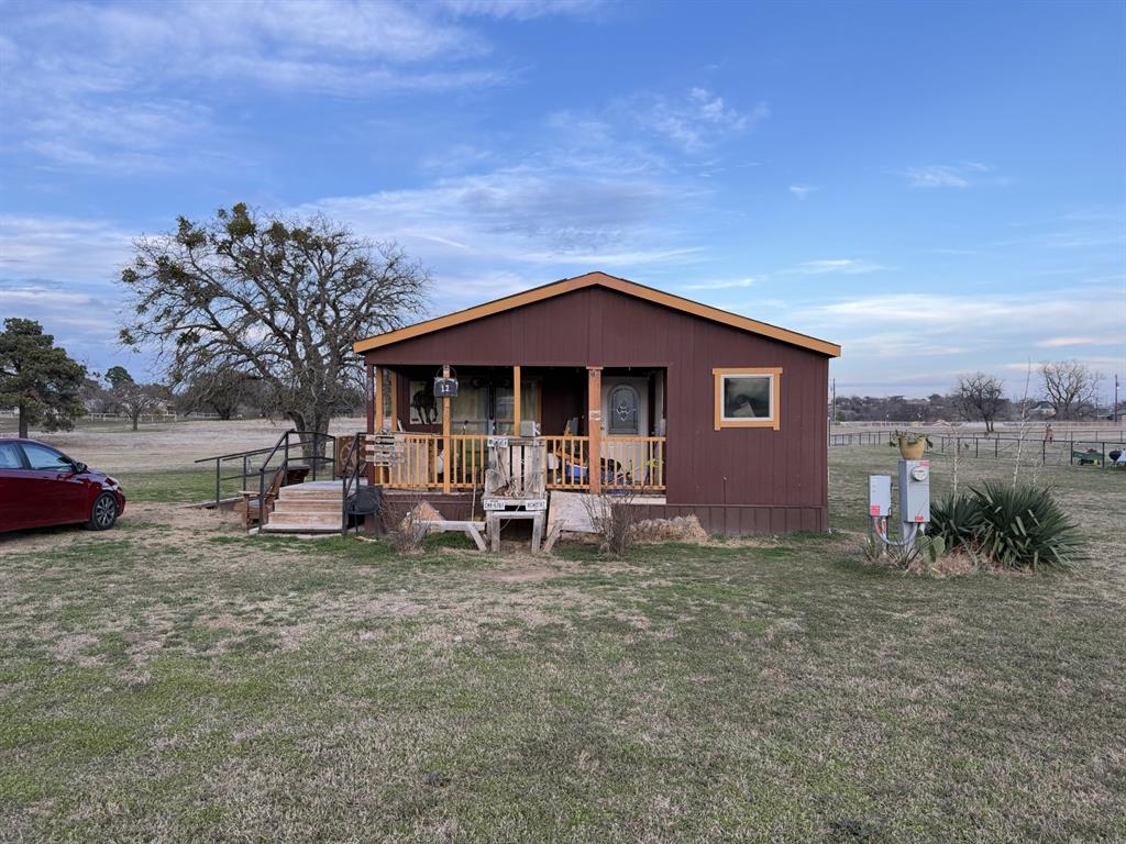 Amazing country setting on one acre! 3 bedrooms, 2 bathrooms. The kitchen and dining area are open to the living room making this a great space for entertaining family and friends. Spacious primary bedroom that has an ensuite bath that features separate vanities, garden tub and separate shower. Nice sized secondary bedrooms. At the end of the day, you can relax on the large front porch and enjoy the peaceful setting.