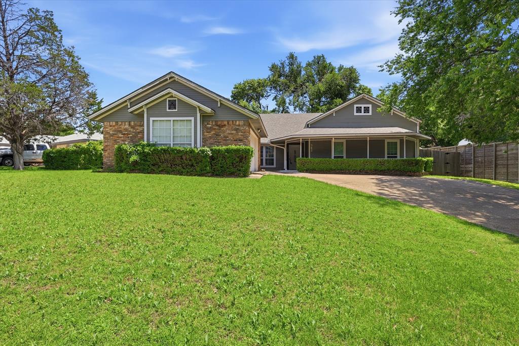 While the home needs some TLC—including gutters, paint, flooring, strong smoke smell and exterior siding and gutter work, it offers incredible potential for the right buyer. With a little imagination and effort, this charming house can be transformed into a dream home that reflects personal tastes and lifestyle needs, making it an appealing opportunity for those looking to invest in a property with promise. Kitchen has been partially updated with soft-close cabinets, granite counters and tile backsplash. Other updates include some windows, HVAC system is less than 5 years old, Water Heater less than 3 years old. With a functional layout, spacious living area with built in wet bar with copper sink, and solid curb appeal, this home has excellent potenital. Conveniently situated near schools, shopping, dining, and major roadways. The property is being sold strictly AS-IS, WHERE-IS, with no repairs or remediation to be made by the seller.