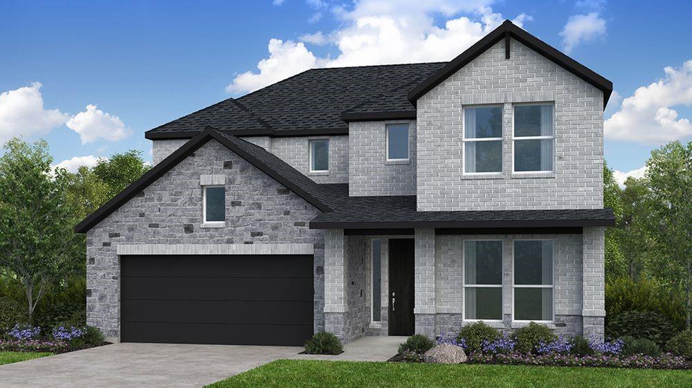 What's Special: Deep Lot - Larger Backyard - Dedicated Study - Game Room & Media. New Construction – September Completion! Built by Taylor Morrison, America's Most Trusted Home Builder. Welcome to the Citron at 6404 Fort Parker Way in Highland Lakes! This spacious two story home offers a versatile layout with an open great room that flows into the dining area and kitchen with a large island and walk in pantry, along with a first floor study and private bedroom suite for added flexibility. The primary suite is conveniently located on the main level and features a walk in closet, spa inspired bath and easy access to the laundry room, while a covered patio creates the perfect space for outdoor living. Upstairs, a game room, media room and two additional bedrooms including a private suite provide plenty of space for entertainment and everyday comfort. Your new McKinney, TX home offers the best of both worlds: peaceful outdoor living and modern comfort. Amenities are open—enjoy the pool, fitness center, and miles of scenic trails. With no MUD or PID taxes and zoning for top-rated Prosper ISD, this community gives students room to thrive and families even more reasons to make the move. Additional Highlights Include: Bench at owner's entry, larger backyard and fireplace. Photos are for representative purposes only. MLS#21269377