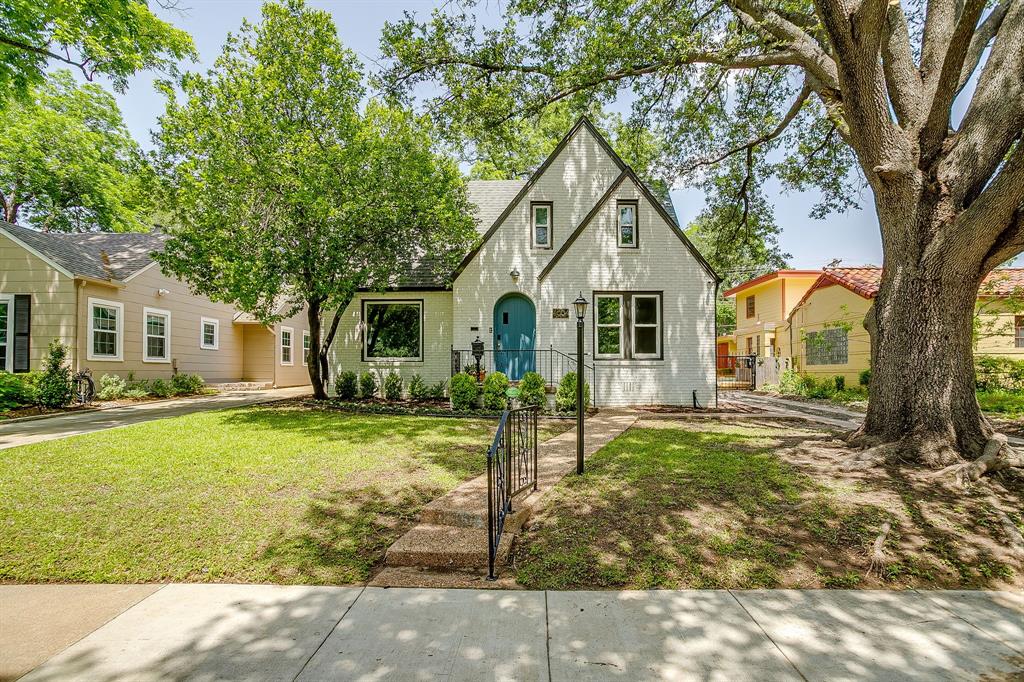 Welcome to 4004 El Campo Ave, a stunning blend of historical charm and modern elegance nestled in the heart of Fort Worth! This meticulously updated home is an absolute showstopper, offering the perfect mix of stylish living and everyday comfort. Step inside and be greeted by a sunlit floorplan that flows effortlessly, featuring rich hardwood floors, designer finishes, and thoughtful updates throughout. The kitchen equipped with stainless steel appliances is open to the dining room, perfect for entertaining guests or enjoying a cozy breakfast with family. Upstairs, the primary suite is your private retreat, complete with a spa-like ensuite featuring a luxurious soaking tub, walk-in shower, and dual sinks—and don’t miss the generously sized walk-in closet! Additional bedrooms on the first floor are equally inviting, with plenty of natural light and ample storage. Step outside to your own backyard oasis, where a beautifully landscaped lawn and covered patio invite you to unwind, host barbecues, or simply soak up the Texas sunshine. Whether you’re looking for a peaceful escape or a lively gathering space, this backyard is ready to deliver.  Located in the highly sought-after neighborhood of Arlington Heights, this home offers unbeatable convenience with easy access to local dining, shopping, entertainment, and top-rated schools. Plus, you’re just minutes away from Fort Worth’s vibrant cultural hubs and outdoor attractions. This home is the perfect blend of style, location, and functionality—it won’t last long!