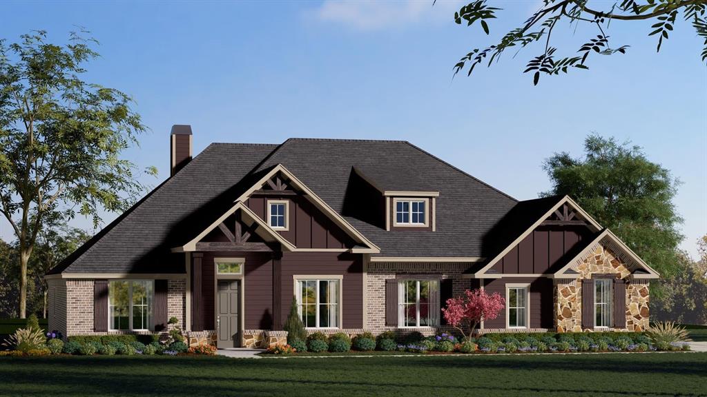 MLS# 21314381 - Built by Risewell Homes - Jul 2026 completion! ~ This thoughtfully crafted single-story home in Red Oak features an inviting, open layout centered around a spacious family room enhanced by a sleek electric fireplace and direct access to a covered patio, ideal for year-round outdoor living. The gourmet kitchen offers an expansive island, abundant cabinetry, and a walk-in pantry, flowing naturally into a bright nook for casual dining. A private primary suite sits quietly on its own side of the home, complete with a luxurious bath and a generous walk-in closet, while three additional bedrooms, each with its own walk-in closet, share convenient access to two well-appointed full baths. A versatile flex room provides space for hobbies, media, or play, and a dedicated study near the entry is perfect for remote work. With a well-designed utility room and a roomy three-car garage, this home blends comfort, function, and modern style to create a welcoming and highly livable layout.