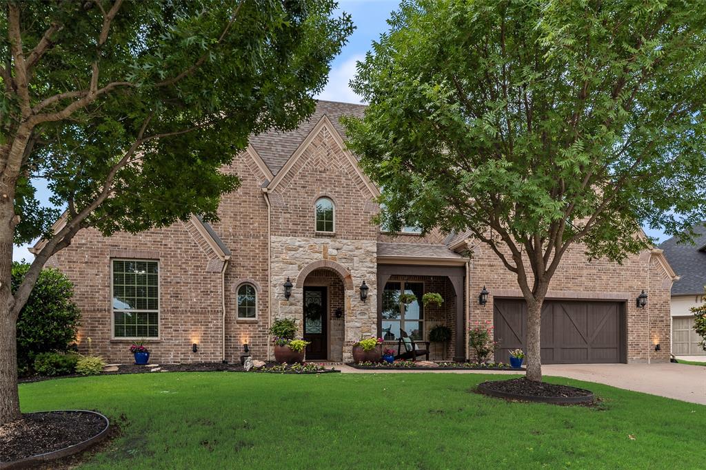 Welcome to 3400 Spicewood Drive in Prosper, located in the highly desirable Whitley Place community. This stunning executive home truly has it all, offering more than 4,000 square feet of living space with 4 bedrooms, 3 full bathrooms, 3 half bathrooms( one is a pool bath located off the pool at the back patio), a dedicated office, downstairs media room, and upstairs bonus room. Situated on more than .3 of acre and backing to green space, this home offers the perfect blend of luxury, comfort, and privacy.  Inside, you will find vaulted ceilings with beautiful wood beams, inviting stone fireplace in family room, two toned hardwood flooring throughout, and an open concept layout designed for everyday living and entertaining. The chef’s kitchen features high end granite countertops, a 6 burner cooktop, stainless steel appliances, a gorgeous wood stained island with plenty of seating, and stylish pendant lighting. Step outside into an entertainer’s dream   backyard featuring a recently restained custom wood cabana with generous seating, an outdoor fireplace, automatic screens, a stunning pool and spa with water features, high end turf grass, and custom landscaping in both the front and backyard.  Recent seller updates include interior paint and trim completed May 2026 , a new pool pump and motor completed May 2026, a new roof scheduled for June 2026, freshly painted kitchen cabinets inside and out, and a recently replaced dishwasher and microwave. The media room projector and screen will convey with the sale.  The oversized 3 car garage offers plenty of storage, including seller added overhead storage. Agents, please see the full list of seller upgrades in Transaction Desk.Zoned for Prosper ISD and within walking distance to Walnut Grove High School, this home also offers convenient access to nearby retail, restaurants, and major roadways.
The Green Space located at beyond the back of this property is privately owned and designated to remain undeveloped!