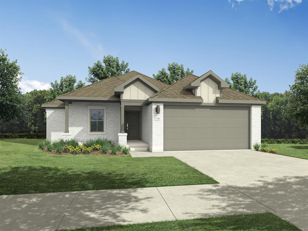MLS# 21315854 - Built by Trophy Signature Homes - August 2026 completion ~ The Harper is designed for those who need extra space and versatility. This four bedroom, two bathroom home features an expansive living area, flowing seamlessly into a modern kitchen with a large island - perfect for entertaining. The primary suite is a peaceful retreat with an en - suite bath, while three additional bedrooms offer flexibility for guests, a home office, or a creative space.