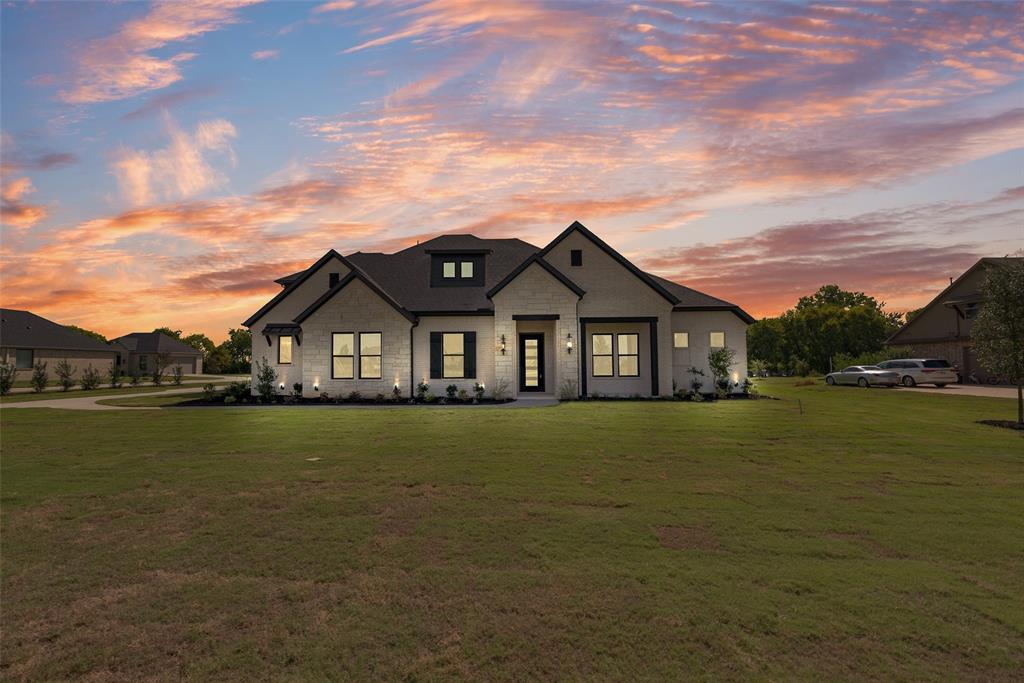Crescent Builders are redefining luxury in this amazing home in Waterstone Estates! Waterstone Estates is a gated community with rolling hills and amazing green spaces, woven into the community that has nature areas and large lots throughout. The smallest lot you will find is 1 acre!  Once inside the home you will find hard surface floors, quartz countertops and stainless steel appliances including double ovens, that are just a few of the luxury features! Builder to pay buyers title policy if buyers use builders preferred lender! The Sonoma II offers just under 3900 square feet on 2 levels and has a large open great room that features living room, dining area and kitchen!  Floor plan also has split bedrooms and all secondary bedrooms are oversized!  Kitchen is fit for a chef with island that has a farmhouse sink and custom cabinetry.  The appliance package includes a 6 burner gas cook top and double ovens!  Home has large utility room and MUD area with built in cabinets and a sink in the utility.  Living room has huge vaulted ceilings that you have to see!  All secondary bedrooms have large walk in closets with built ins and have either a private bath or a jack n Jill bathroom! Upstairs is where the party is!  Check out the oversized game room that has room for a pool table and so much more!  Let the party spill into the media room to catch the big game!  Home also features oversized 3 car garage that fits even the longest SUVs and trucks! Home has large oversized covered patio that is just waiting to overlook your pool!  Home has too many high end features to list! Property is ready for you to make it your home!