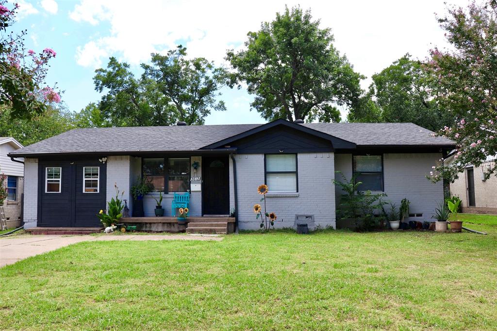 COZY HOME UNDER $300K IN MESQUITE! Conveniently located between I-30 and I-635, your commute around the metroplex is a breeze! This brick home is nestled in an established neighborhood with mature trees and offers thoughtful updates that enhance comfort and style. Step inside to find new wood flooring (2024) that creates a warm and inviting living space, complemented by custom crown molding. The open-concept kitchen flows seamlessly into the living area, ideal for hosting and everyday living. A clever garage conversion adds a bedroom with a full bath, perfect as a guest suite or a potential rental income opportunity. Recent improvements ensure peace of mind, including a new water heater (2025), new HVAC system (2020), and new bathroom tile work (2024). With these upgrades already complete, this home blends character with modern convenience. Make this Your Piece of Texas!
