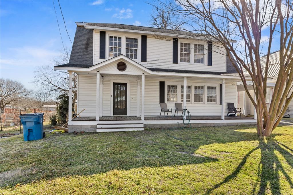 Step into timeless character with this beautifully maintained 1935 two-story home in the heart of Wortham. From the moment you walk through the door, you’ll notice the original hardwood floors, classic architectural details, and the kind of craftsmanship you simply don’t find in newer builds.

Offering 3 bedrooms and 2 full bathrooms, this home provides both space and flexibility. Downstairs features a spacious living room, formal dining area, kitchen with breakfast nook, pantry, and a full bathroom. There’s also a versatile bonus room that could easily serve as a home office, second living area, formal dining space, or even be converted into a downstairs primary suite if desired.

Major updates have already been taken care of for you — HVAC replaced in 2024, along with updated plumbing, electrical, fixtures, and fresh paint completed in 2020–2021 — giving you peace of mind while still preserving the home’s historic charm.

Outside, you’ll find an attached carport, a generously sized fenced backyard, and a detached storage building(one-car garage) at the rear of the property that needs a little TLC. Whether you’re dreaming of a workshop, hobby space, FFA projects, or even a small chicken setup, the possibilities are there.

Located just four blocks from highly sought-after Wortham ISD and offering all city services, this home combines small-town living with convenience. Enjoy being only 5 minutes from Wortham’s local boutiques and restaurants, 10 minutes to Mexia for hospitals and shopping, 25 minutes to Corsicana, and an easy hour commute to both Waco and Dallas.

If you’ve been looking for charm, space, and location all wrapped into one — this Wortham beauty is ready to welcome you home.