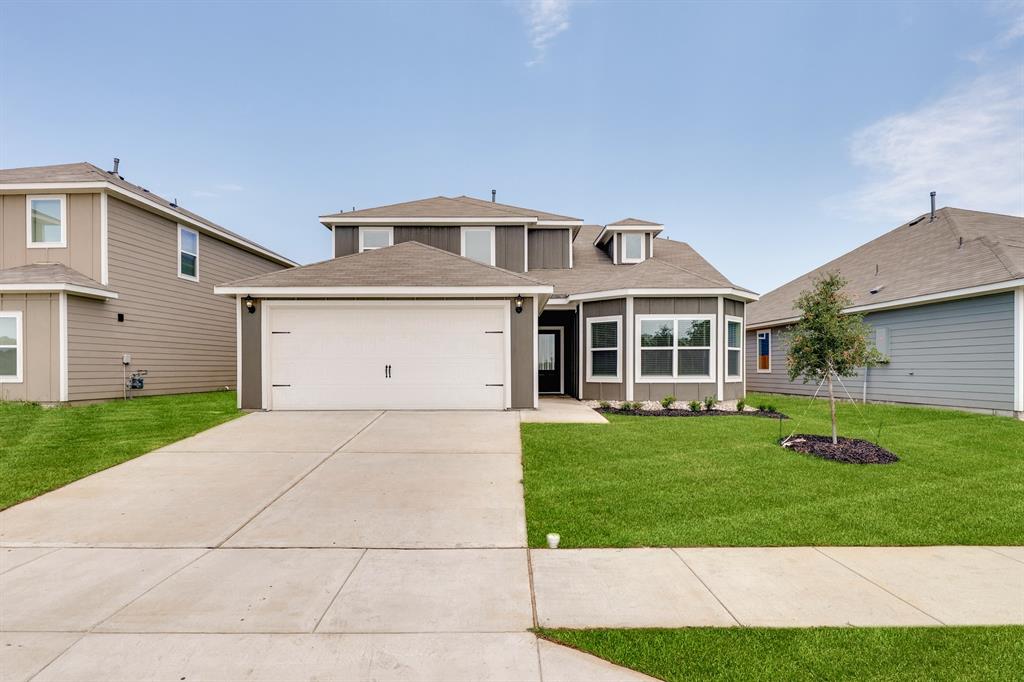 You will want to see this two-story, four-bedroom, two-and-a-half bath home for yourself. On the main floor, enjoy an incredible open-concept layout with an abundance of natural lighting. The chef-ready kitchen includes energy-efficient Whirlpool® appliances, granite countertops, oversized wood cabinetry and a large center island. The main floor master suite showcases a stunning en-suite bathroom with a beautiful vanity, extended shower, large soaker tub and a spacious walk-in closet. In addition, this home comes with designer-selected upgrades included at no extra cost such as luxury vinyl-plank flooring, a Wi-Fi-enabled garage door opener, a programmable thermostat and more!