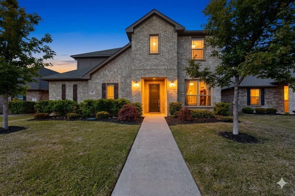 THIS HOME COMES WITH AN EXCLUSIVE FINANCING OFFERING THAT LOWERS YOUR RATE A FULL 1% WITH PREFERRED LENDER....Modern Luxury Meets Peace of Mind! Discover this pristine, one-owner gem built in 2021! Step into an airy, open-concept floor plan featuring dramatic vaulted ceilings and a dedicated home office. Kitchen is a storage lover’s dream, anchored by sleek granite countertops and premium stainless steel appliances. Upstairs, enjoy a massive game room and four spacious bedrooms, all enhanced by custom-added interior storage.
Relax on your extended covered patio, perfect for year-round entertaining. Best of all, move in with total confidence—a brand-new, upgraded roof was installed in November 2025 and comes with a full warranty. This home truly has it all!  All information deemed reliable but not guaranteed. Buyer and buyers agent to verify needed information.  Survey is available.