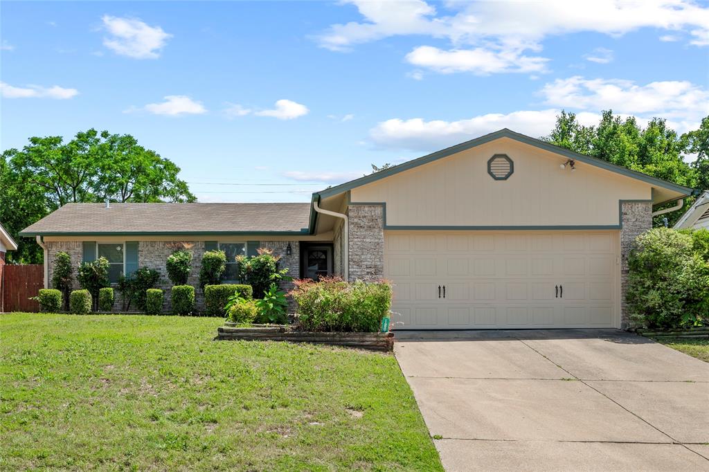 Beautifully updated home in HEB ISD with convenient access to DFW Airport, Fort Worth, and Dallas. Recent updates include fresh paint, new carpet, updated kitchen cabinets with pull-out shelving, and a new water heater. Unique indoor grill adds character and functionality. Enjoy the spacious deck, 8-foot privacy fence, and detached workshop perfect for storage or hobbies. Move-in ready and ideally located close to shopping, dining, and major highways.
