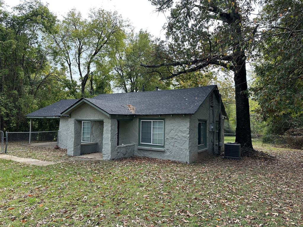 This spacious 2 bedroom, 1 bath home sits on nearly a half acre of land. New roof installed November 2023 and new HVAC installed 2021.
