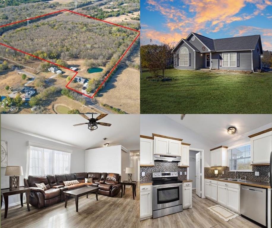 A rare opportunity on 35+ acres in Blue Ridge, Texas. This 3-bedroom, 2-bath farmhouse delivers the ideal blend of privacy, land, water, and location in unincorporated Collin County.

The property features rolling terrain, mature hardwoods, and two scenic ponds, with natural boundaries created by Bear Creek and Indian Creek. A wide internal trail system spans the acreage, making it ideal for ATV riding, hunting, livestock, or land exploration. Whitetail deer and native wildlife are abundant, creating a true North Texas recreational retreat.

The bright, comfortable home is move-in ready and positioned to overlook the pond directly behind the house—perfect for enjoying peaceful mornings and sunset evenings. Additional improvements include a workshop, chicken coop, and detached carport with storage, adding both function and versatility.

Located just minutes from Blue Ridge and Farmersville, and a short drive to the future Collin County Outer Loop, McKinney National Airport, and State Highway 121, this property offers exceptional long-term value and accessibility to McKinney, Sherman, and the greater DFW Metroplex.

With no known deed restrictions, an AG exemption, and a survey in hand, the possibilities are endless. Ideal for a full-time residence, weekend getaway, short-term rental, family compound, or hunting property.

Graphic boundary is approximate. Information deemed reliable but buyer to verify and perform due diligence.