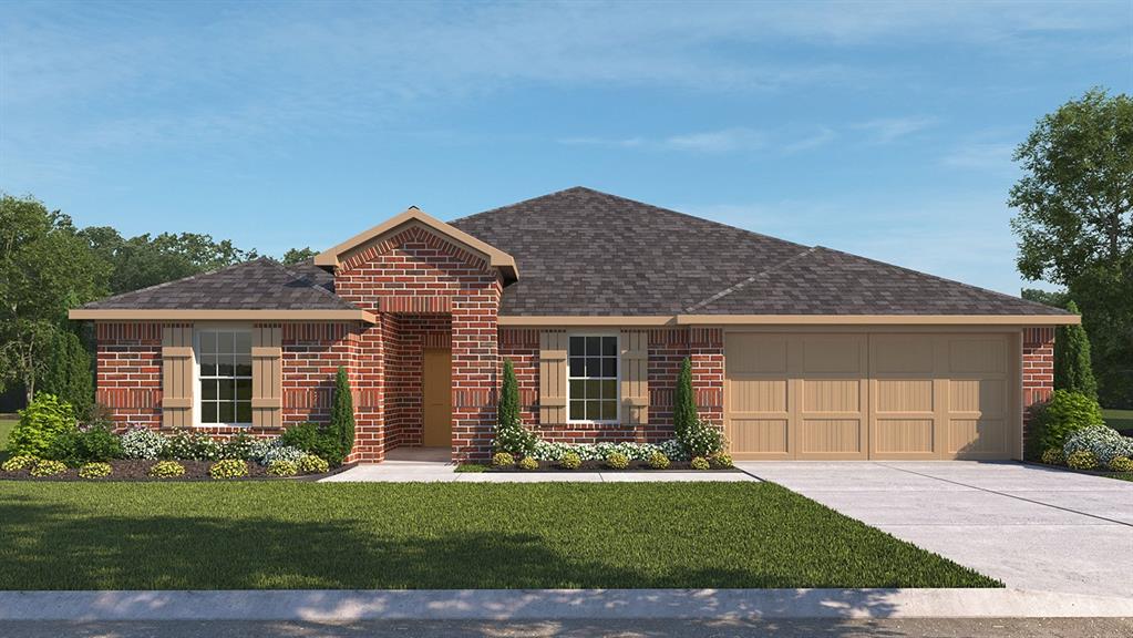 New! Amazing single story, four bedrooms, two full baths, with nice covered patio. Home includes, island kitchen, Quartz counters throughout, LED lighting, full sprinkler system, professionally engineered post tension foundation, and much more!
Fireside by the Lake gets its name due to its convenience to Lake Ray Hubbard, and is located just 2 miles from Interstate 30. Just minutes to restaurants, shopping, and easy access to downtown Dallas.
Community will include a pool and playground, convenient to shopping and dining and just minutes from Lake Ray Hubbard.  Schedule a tour today!