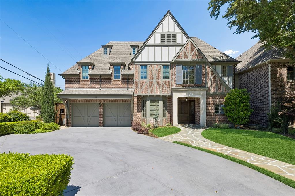 Welcome to this exceptional Lakewood corner-lot home offering timeless style, flexible living, and an unbeatable location. Framed by lush landscaping and an inviting entry, this beautifully designed home blends comfort, function, and elegance for everyday living and entertaining. Inside, a light-filled, open floorplan creates effortless flow between the spacious den with fireplace and custom built-ins, the formal living and dining rooms, and a private office with built-ins—ideal for working from home. The kitchen is perfectly positioned at the heart of the home, opening to the breakfast room and living area, while a convenient butler’s pantry seamlessly connects to the formal dining room for easy hosting. The serene primary suite is a true retreat featuring two generous closets and an oversized ensuite bath with dual sinks, jetted tub, and separate shower. Two additional bedrooms each include private ensuites and walk-in closets, offering comfort and privacy for family or guests. A full-size laundry room and attached two-car garage add everyday convenience. Step outside to enjoy a covered back patio, wood privacy fence, and beautifully landscaped yard—perfect for relaxing evenings, weekend gatherings, and year-round outdoor living. Ideally located near outdoor recreation at White Rock Lake, golf and dining at Lakewood Country Club, and top-rated education at Lakehill Preparatory School, this home offers the best of the Lakewood lifestyle. A rare opportunity to enjoy comfort, charm, and convenience in one of Dallas’ most sought-after neighborhoods.