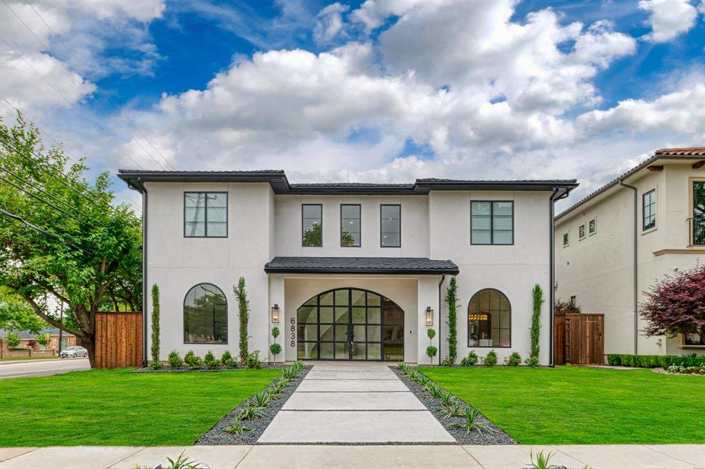 Welcome to this sophisticated new construction home designed and built by Crutchfield Custom. This one of a kind home is located in heart of Preston Hollow within walking distance to Preston Hollow Park. Sprawling with an impressive 5,430 sf, showcasing exquisite design, Sub-zero Wolf Appliances, & luxurious features throughout. First floor primary suite & a true backyard oasis with a pool, fireplace, outdoor kitchen, covered patio & turf. Pre-wired for Audio-Visual*. Contact today for a private tour!