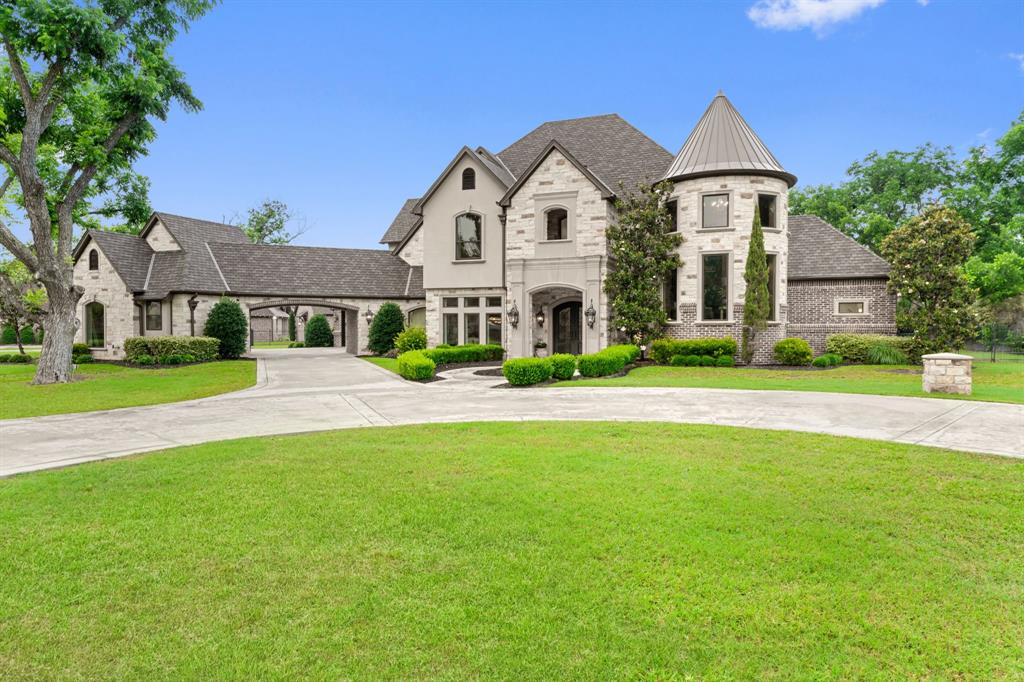 Enjoy days on the lake with this custom home with a boat slip! This custom home is in one of the top gated communities in Eagle Mountain Lake, the Orchards.  Zoned for NEW Eagle Mountain Highschool opening in 2024! Beat the hassle of going on the lake with private  VIP lake access for all Orchards residents!!! This home is completely custom, one owner and boasting 4 bedrooms and 6 bathrooms! Built for your family and for entertaining with a natural light design, open floor plan, multiple living areas, gourmet kitchen, decorative lighting and outdoor oasis. The outdoor pool was designed for entertaining. Outdoor kitchen, custom patio motorized shades and multiple sitting areas including a cabana. Sono sound system is included as it carries a full surround sound system inside and out. LUMA camera system covering exterior of house. This house is not like any other you will find in Eagle Mountain Lake!