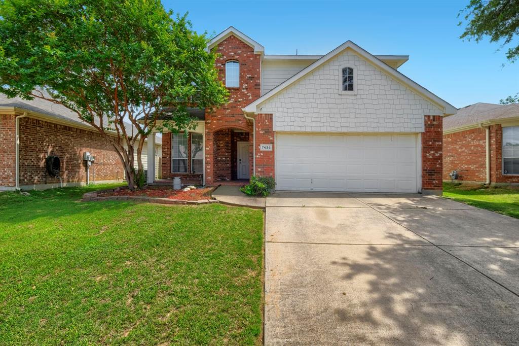 Move-in ready and waiting for you! This well-designed 3-bedroom, 2.5-bath home in Blake Meadows offers an open concept main level with a kitchen featuring a center island, breakfast bar, and pantry that flows right into the living room. The separate formal dining room gives you that extra touch of elegance. Upstairs you'll find all three bedrooms, a loft perfect for a second living area or home office, and a primary suite with a spacious closet and private ensuite bath. The fenced backyard is ready for entertaining, pets, or simply enjoying the outdoors. Easy access to Loop 820 and I-30 puts you right between Fort Worth and Arlington, a commuter's dream. Shopping, dining, and entertainment are just minutes away, and DFW International Airport is about 29 minutes away. Zoned to Fort Worth ISD. Discounted rate options and no lender fee future refinancing may be available for qualified buyers of this home.