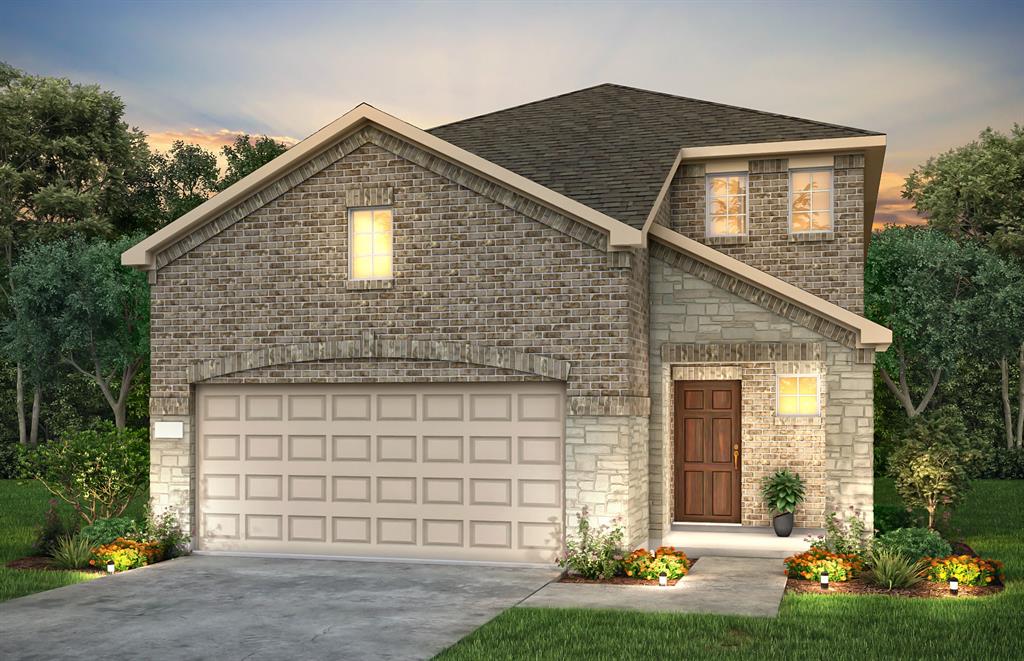 NEW CONSTRUCTION - LAKE MEADOW, a beautiful community in Princeton. Two story Monroe, Elevation LS203 - 4BR, 3BA + Stainless steel appliances + Faux wood blinds + Game room + White cabinetry + No MUD, No PID - 2,395sf. Open concept home design perfect for growing families, or entertaining guests. Available for November - December 2023 move-in.