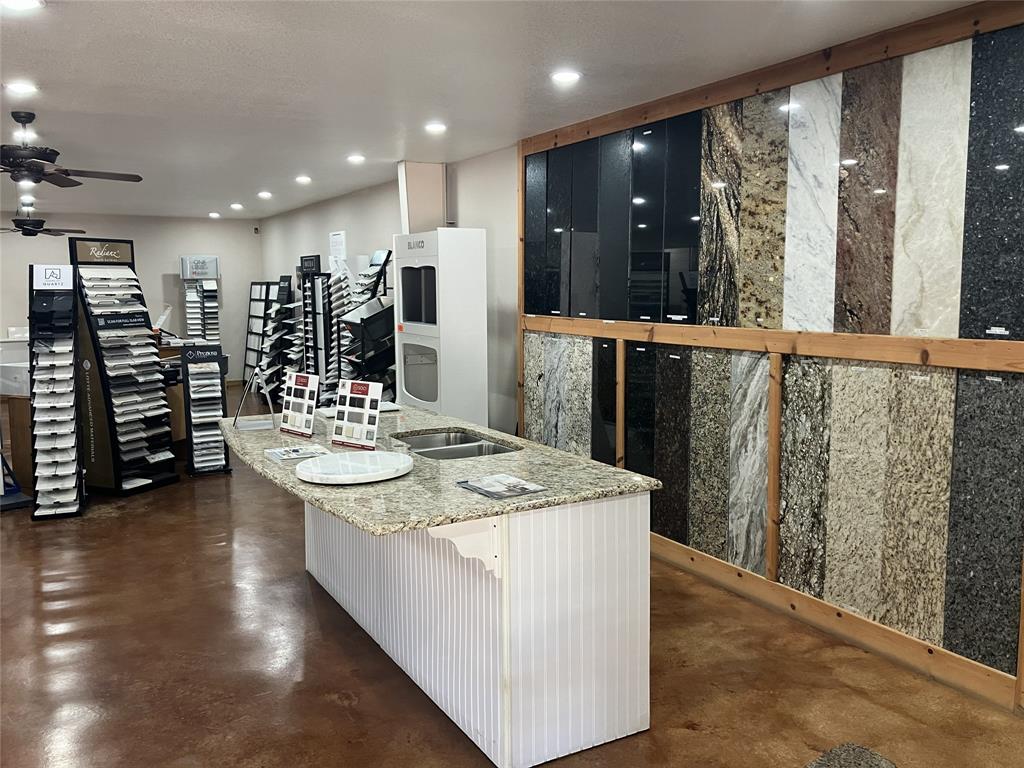 Owners retiring — established 40+ year family-owned marble, granite, and stone fabrication & installation business for sale. Reputable, profitable operation that combines automated slab-cutting technology with hands-on grinding and finishing. Primarily focused on custom projects, with capacity to handle spec work as well.

Property and assets:

Turnkey operation on 3+ acres in rapidly growing Parker County
Multiple buildings totaling over 10,000 sq ft under roof
Large showroom showcasing material selections and finished designs
Automated fabrication equipment plus full finishing capabilities
Sale includes real estate; owners will consider selling business only. Sellers will assist with transition to ensure continuity.

Serious inquiries only. Financials available upon receipt of a signed NDA and proof of funds.  Contact the listing agent to request more details or arrange a confidential visit.

Please DO NOT try to contact the business or the owners.