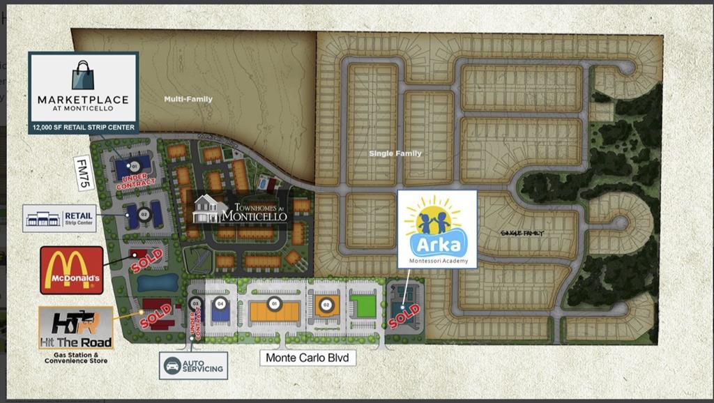 Shoppes At Monticello - Land