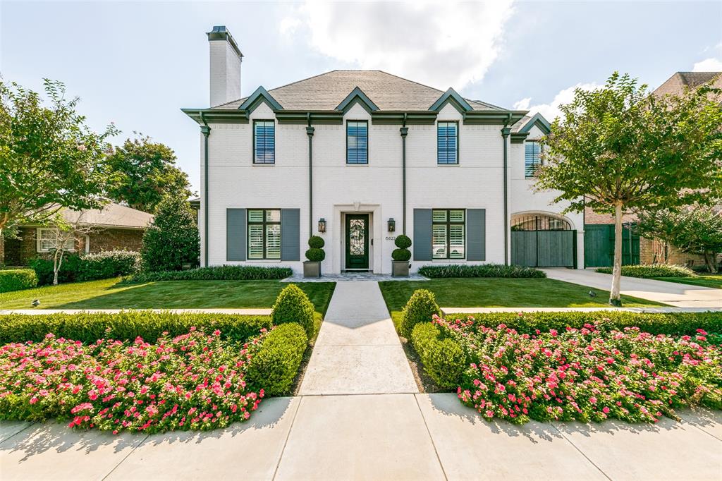 Professionally decorated and upgraded since it was built in 2016, this gorgeous home is better than new. With 5 bedrooms, 5 full baths & 3 half baths encompassed in a wonderful floor plan, the home features a downstairs primary suite, wonderful high ceilings, a study, large game room, up and down utility rooms, butler's pantry, mudroom, a sensational outdoor living area with adjacent half bath ideal for a pool, artificial turf back yard, oak hardwood flooring, Sub-Zero and Wolf appliances,, 2 ice machines (big cube and Sonic ice), 2 tankless water heaters, foam insulation, and more. Plus a state-of-the-art Tesla solar energy system with 5 batteries! Rear yard features an enclosed patio and steel arbor, plus a super outdoor kitchen. Private gated access to driveway, oversized 2 car garage with pull thru porte-cochere. Superbly executed and appointed, and the landscaping is just sensational... a real gem. Agents - please see Transaction Desk for offer instructions.