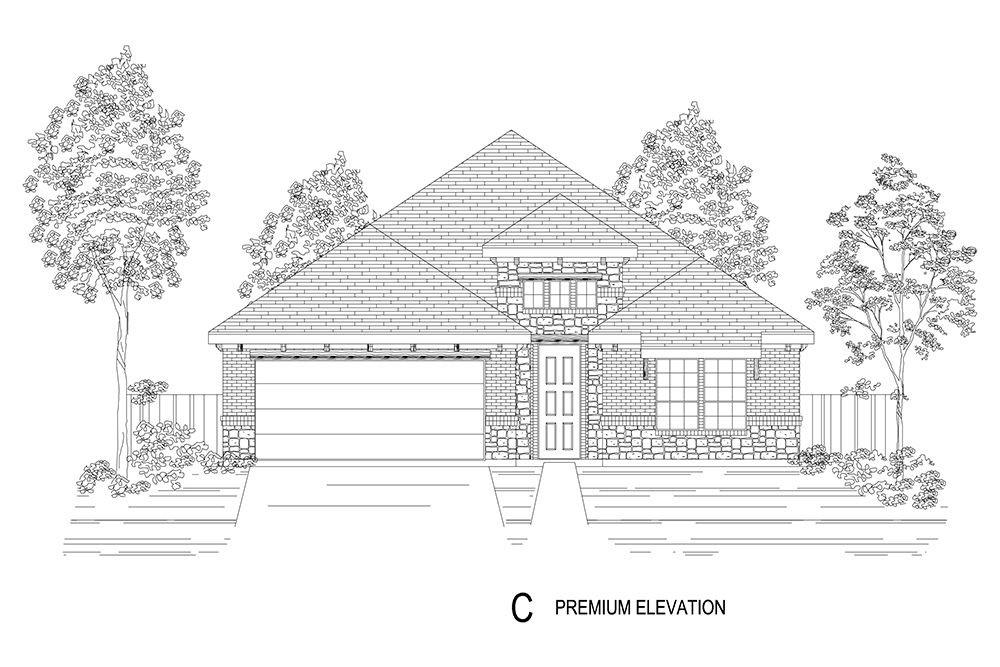 MLS# 20464340  - Built by First Texas Homes - Ready Now! ~ Up To $15K Closing Cost Assistance for Qualified Buyers on select inventory! Charming drive-up appeal. This home is perfect for first time homeowners. Open floorplan with a gourmet kitchen, 42 inch custom cabinets, oversize island with granite countertop & decorative backsplash in the kitchen. 60 inch linear fireplace in the family room truly enhances this area. Covered patio is excellent for family cookouts and entertaining. Adorable Home! Must see soon!