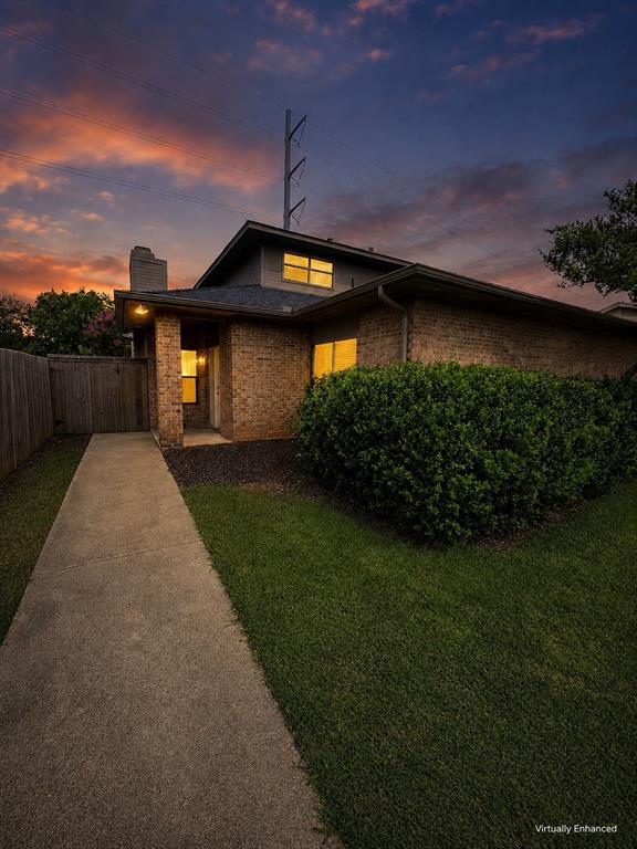 Beautifully Updated Half-Duplex in Richardson ISD!

Welcome to 13327 Daystrom Court, a thoughtfully updated and exceptionally maintained half-duplex offering comfort, convenience, and low-maintenance living in a prime Dallas location. Fresh exterior paint enhances the home's curb appeal, while recent interior updates make it truly move-in ready. This two-story home features 3 spacious bedrooms and 2.5 bathrooms, including a highly desirable first-floor primary suite for added privacy and convenience. The open living and dining areas are accented by high-quality luxury vinyl flooring, and the dining room is filled with natural light through brand-new oversized sliding glass doors that lead to the private patio. The kitchen is both functional and stylish with granite countertops, stainless steel appliances, and ample cabinet space, while the bathrooms have also been tastefully updated with granite surfaces. A Nest Smart Thermostat is included, helping you stay comfortable and energy efficient year-round.