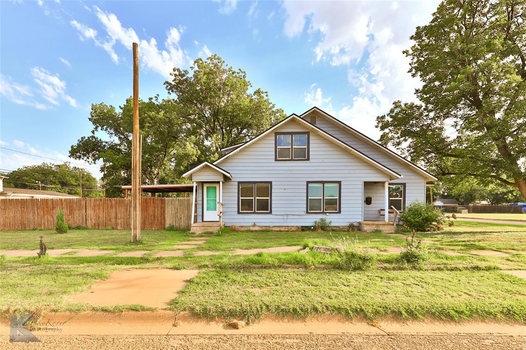 Located in the heart of Haskell on a corner lot, lies this 5 bedroom, 3 full bathroom and one half bath home. This has been recently renovated to include: newer roof, life-proof flooring, newer heating-cooling units, plumbing, electrical and all new windows. There is an abundance of space including a mother-in-law suite, whether you have a large family or would like to make this an Air B&B as an investment property. The kitchen has been beautifully updated with custom built wood cabinetry, tile back splash and new countertops with plenty of space and storage. Two bathrooms have been completely gutted and renovated with tasteful updates. An added bonus is the guest house which includes living space, kitchenette and one bathroom. The backyard is fenced and offers two covered patios, perfect for outdoor gatherings. On the North side of the home is a 4 car detached carport. Call today to make it yours! HCR Realty does not give any warranty for its accuracy. Buyer is to verify information.