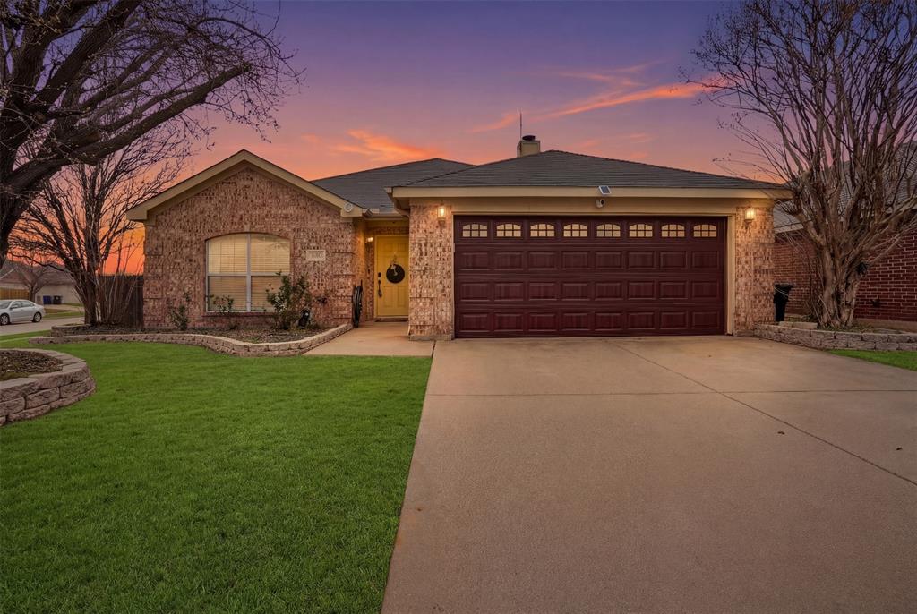 NEW ROOF.  Welcome to this charming home located in the desirable Gemstone Estates community, zoned for the highly sought after Acton schools and offering convenient access to Fort Worth for commuters.  With no HOA, you’ll enjoy the freedom and flexibility that homeowners appreciate. This thoughtfully designed 3 bedroom, 2 bathroom home offers 1,657 square feet of comfortable living space with an open concept floor plan that creates a welcoming flow between the living, dining, and kitchen areas. Tall ceilings enhance the spacious feel while allowing natural light to fill the home. 

The living room is anchored by a cozy wood burning fireplace, creating the perfect gathering space for relaxing evenings or entertaining guests. The kitchen features a large island, providing additional prep space, seating, and functionality for everyday living.
The primary suite offers a peaceful retreat with a walk in closet complete with an organizational system, helping keep everything neatly arranged and accessible. Two additional bedrooms provide flexibility for guests, a home office, or growing households.

Step outside to enjoy a covered patio, ideal for morning coffee, evening relaxation, or weekend gatherings. The fully fenced yard offers privacy and room to play, garden, or entertain. Situated on a corner lot, this property provides additional outdoor space and curb appeal.
Located in a quiet, established neighborhood while still being close to shopping, dining, and major roadways, this home offers the perfect balance of comfort, convenience, and small town charm with easy access to city amenities.

If you’re looking for a well maintained home in a prime location with no HOA and desirable school zoning, this one is definitely worth a look