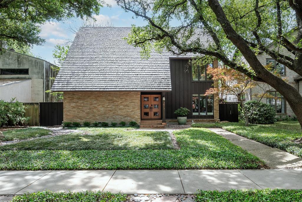 Nestled in the heart of Old Highland Park, 3615 Harvard offers a rare blend of timeless design, thoughtful updates, and effortless “lock and leave” living. Since 2022, the home has been extensively refreshed while honoring its original mid-century modern design sensibility, including a replaced roof, two HVAC zones, full interior paint, reverse osmosis water filtration, window shades, and a newly replaced sewer line to the city main.
Set on a 50x150 lot in a quiet neighborhood away from busy streets, the location is exceptional - just steps from Dyckman Park and within two blocks of the Katy Trail and Abbott Park, with premier Knox Street dining and shopping moments away. Located within Highland Park ISD, one of the state’s top-rated districts, and zoned to sought-after Armstrong Elementary.
Built in 1972, the home offers approximately 2,966 square feet with a well-designed, flexible layout. Light-filled interiors and clean lines define the soft contemporary style, while brick floors anchor the downstairs living, dining, study, and kitchen with warmth and character. The front living area offers flexibility to serve as either a formal living or dining space, while a soaring double-sided fireplace elegantly separates the main living and dining areas, creating an inviting flow for both entertaining and everyday living.
Featuring three bedrooms and three baths, with a downstairs bedroom currently used as the primary suite. Upstairs offers the option to create a treehouse-like primary retreat with an adjoining room for a walk-in closet. A versatile bonus room is ideal for an office, nursery, or upstairs living area.
The backyard offers a private retreat with patio, bubbling stone fountain, and landscaped grounds by Jason Osterberger Design Group. A two-car carport with generous storage closets is accessed from a wide, paved alley, offering ease of entry and added convenience.
An exceptional opportunity to enter this sought-after neighborhood at this price point.