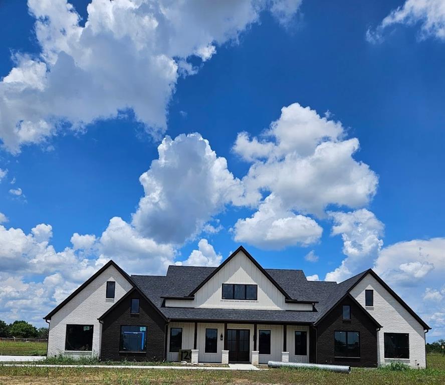 Stunning New Construction on 1 Acre by Powers Heritage Homes— Welcome to the beautifully designed the Olivia floor plan, offering 3257 square feet of thoughtfully crafted living space on a full 1.0-acre lot. This 4-bedroom, 3 .5 bath home with a spacious game room blends luxury, comfort, and functionality — perfect for modern living and entertaining. Step inside to soaring tray ceilings in the family room, primary suite, office and flex room, adding architectural interest and an airy, upscale feel throughout. The gourmet kitchen is the heart of the home, featuring premium finishes. The private primary suite offers a relaxing retreat, while three additional bedrooms provide flexibility for guests, games, or hobbies. Full mudroom with separate utility room. 3- Car garage with loads of space and storage.  Enjoy the space and freedom that come with a full acre — perfect for outdoor living, pool, shop or future additions, or simply soaking in the wide-open Texas skies. Don’t miss this opportunity to own a brand-new home with acreage, style, and top-tier design , schedule your showing today! Estimated Completion: June 30th.