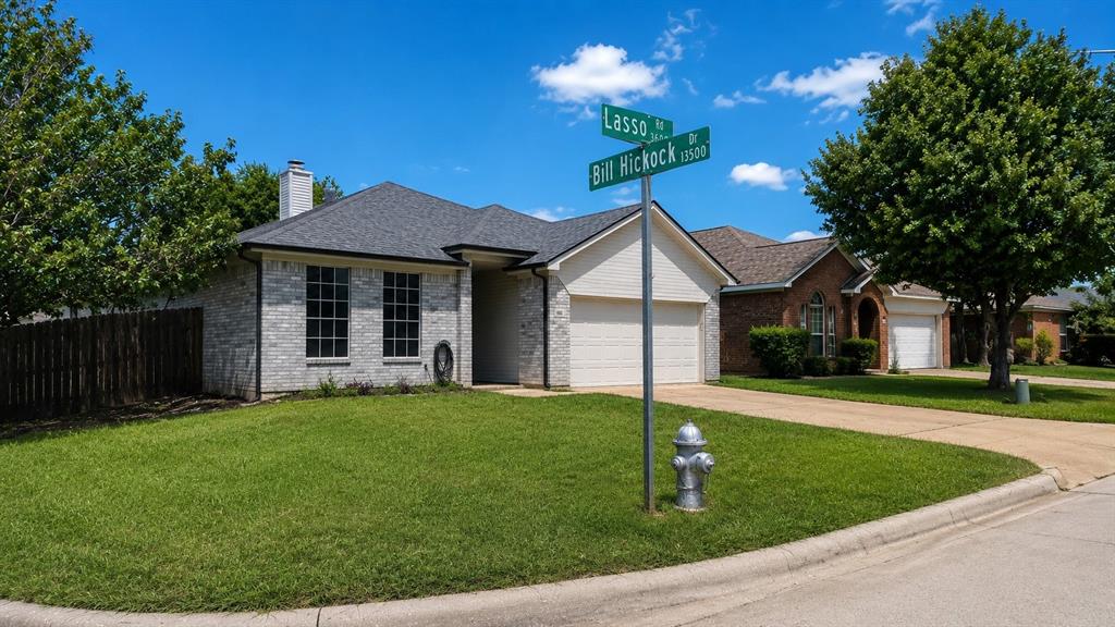 This charming one-story home offers 4 bedrooms, 2 bathrooms, 1,775 square feet, and a functional layout designed for comfortable everyday living. Situated on a corner lot near the end of a cul-de-sac street, this home offers added privacy and a great neighborhood feel. Located in highly sought-after Northwest ISD, the home is within walking distance to the neighborhood elementary school, middle school, and park, making it a great option for buyers looking for convenience and community. You’ll also enjoy easy access to shopping, dining, and entertainment in the nearby Alliance area.  Home is priced below market value and is in great condition.