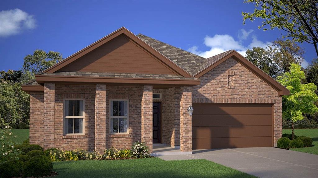 Beautiful new D.R. Horton home in the Saratoga community located in Granbury and Granbury ISD! The single-story Starkville floorplan, Elevation I, with an estimated Summer completion, features 4 bedrooms, 2 bathrooms, and a 2-car garage with an open-concept layout that brings together the family room, dining area, and modern kitchen, ideal for everyday living and entertaining. The kitchen includes quartz countertops, 36” upper cabinets with crown molding, stainless steel appliances, electric range, stainless steel drop-in sink, a large island, and a walk-in pantry. The primary suite offers an en-suite bath with dual quartz vanities, a 5-foot oversized shower, and a walk-in closet located off the bathroom. Quartz vanity tops are also featured in the secondary bathroom, and luxury vinyl plank flooring spans the main and wet areas. Energy-efficient construction and America’s Smart Home Technology come standard—plus a covered back patio, full sod, sprinkler system, privacy fencing, and professional landscaping. Saratoga residents will enjoy two community parks, plus easy access to Highway 377 and Saratoga Blvd. Nearby, you’ll find Lake Granbury recreation, Granbury City Beach Park, HEB Grocery, local restaurants, Harbor Lakes Golf Club, and Motor Sport Ranch.