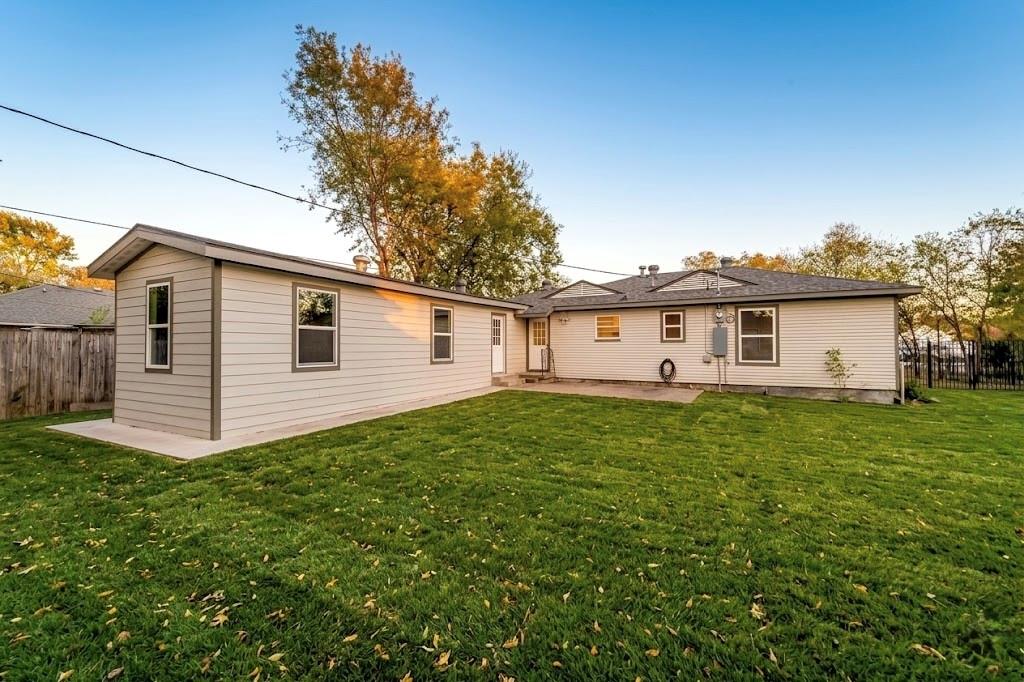MOVE-IN READY! Quick downtown access. Flexible Set-up perfect a large family-generational living-roommates. Feels like 2 homes in 1, bedrooms are on the complete opposite sides of property. Corner lot w.Alley access on over a quarter-acre, 2 front doors, 2 Kitchens, 2 Separate backyards, 2 Separate Full Bathroom, 2 Primary Rooms, & 2 Separate Driveways to fit around 8 Vehicles, Bring your work trucks & toys, lots of room for a carport. Large Flexible Structure to be hobby room or extra storage on concrete slab! Flexible living, whether you move in or lease it out. New Large Windows throughout, Newly Reinforcement Foundation w.New Foundation for addition, Completely New Electrical system, New pipes in existing structure, New plumbing in addition, New Roof overlay, Newer Water heater, New Iron Tall fencing, Recently poured Driveway & sidewalk installation, New Paint, New Drywall, New can lighting, 2inch hardwood floor is the original vintage wood, NO Carpet. You can operate 30+ day mid-term furnished rental. Walk to Library, Grocery stores, Post Office, Convenience store, Local restaurants, Parks! Mature older neighborhood: bigger lots, mature trees, established streets. Transit Center (DART Rail & Bus Hub) — less than 10 minutes away, providing direct rail service to Downtown Dallas and convenient bus routes throughout Southeast Dallas. Quick access to I-635 (LBJ Freeway), I-20, and US-175 connects residents to major employment centers in 15–25 minutes. Seller leased 1 side for $1,500 & 1 side of $1,800 on year lease!