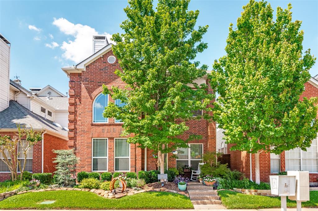 Beautifully maintained and truly move in ready, this charming home offers thoughtfully designed living space and an easy lock-and-leave lifestyle. Tucked away on a quiet street, the home blends modern updates, flexible living areas, and low-maintenance convenience in an ideal North Dallas location.

Step inside to a light-filled living room highlighted by a soaring vaulted ceiling that creates an airy, open feel. The beautifully updated kitchen seamlessly connects to the breakfast area, making everyday living and entertaining effortless. Upstairs, a spacious loft provides endless possibilities as a home office, media room, reading nook, fitness space, or second living area.

Thoughtful improvements and meticulous maintenance throughout the home provide both value and peace of mind, including all windows and the patio door replaced in 2023, a new roof and gutters installed in 2024, a new fence in 2020, and a water heater replaced in 2019.

Outside, lush landscaping and a sprinkler system enhance the home's curb appeal while keeping maintenance simple. HOA-provided front lawn care further adds to the easy-living appeal, giving you more time to enjoy life and less time worrying about yard work.

Conveniently located near the Dallas North Tollway and just minutes from the shopping, dining, and everyday conveniences of the Preston and Frankford corridor, this meticulously cared-for home offers the perfect combination of comfort, style, and convenience. With access to sought-after Plano ISD schools, including Plano West Senior High, exceptional updates, and a low-maintenance lifestyle, this home is an outstanding opportunity in a highly desirable setting.