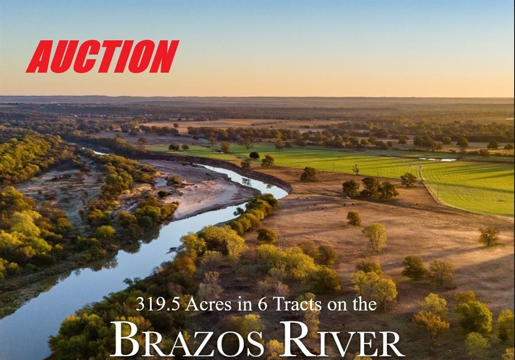 AVAILABLE FOR A LIMITED TIME AT THIS PRICE. 319.5 Acres with 1.7 Miles of Brazos River Frontage and 1.7 miles of frontage on Horseshoe Bend Road. Prime Brazos Riverfront, Rolling terrain, mature trees, build to suit or own personal taste. Enjoy your privacy with shopping, dining, recreation, and entertainment nearby. Just minutes downtown Weatherford with easy access to Fort Worth.