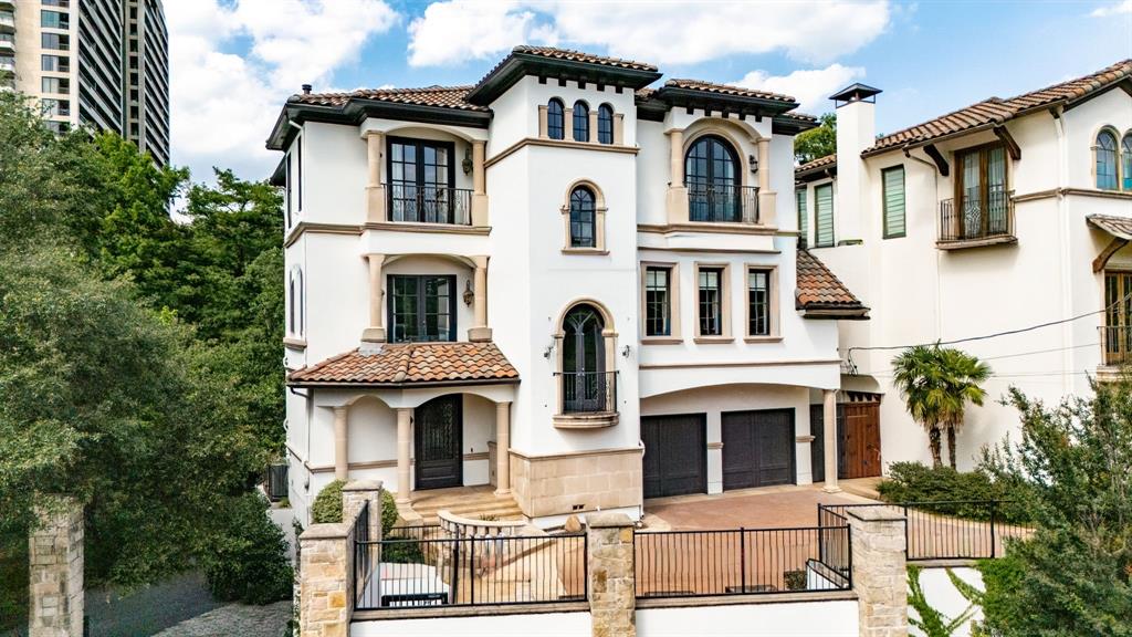 Nestled along the banks of Turtle Creek, 3520 Blackburn Street in Dallas, Texas is a striking three-story luxury residence offering 5,255 square feet of refined living in one of the city’s most coveted neighborhoods. Designed for both elevated everyday living and effortless entertaining, this exceptional home features three bedrooms, four full baths, one half bath, and a private elevator providing seamless access to all levels.

From the moment you enter, the home impresses with its architectural presence, soaring ceilings, and thoughtfully curated interiors. Expansive living spaces are anchored by warm hardwood floors, custom millwork, and abundant natural light pouring through oversized windows that frame serene creek views. The open-concept main level flows beautifully from the chef’s kitchen to gracious living and dining areas, making it ideal for hosting intimate gatherings or larger celebrations.

Each bedroom suite offers privacy and comfort, while the primary suite serves as a true retreat with spa-inspired finishes and tranquil views. Additional living areas provide flexibility for a home office, media room, or guest accommodations. Outdoor spaces are equally compelling, with multiple terraces and decks overlooking Turtle Creek—perfect for morning coffee or evening relaxation surrounded by nature.

Situated in the heart of Oak Lawn and Turtle Creek, this home enjoys one of Dallas’ most desirable locations. Residents are moments from the Katy Trail, Turtle Creek Park, and some of the city’s finest dining, shopping, and cultural destinations. Downtown Dallas, Uptown, and the Design District are all just minutes away, offering an unmatched blend of urban convenience and natural beauty.

With its rare creekside setting, generous scale, elevator access, and timeless design, 3520 Blackburn Street presents a truly exceptional opportunity to own a luxury residence in one of Dallas’ most iconic neighborhoods.