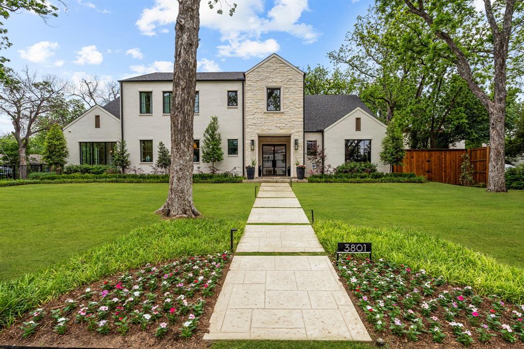 This exquisite two-story home by Wyman House exudes elegance. Upon entry, find an office with walk-in closet, easily convertible into a 5th bedroom. 1st floor includes a primary suite with a spa-like bath & custom walk-in closet connected to a utility room with ample storage, counter space, room for an extra refrigerator, & a dog wash station. The gourmet kitchen, integrated with living & dining areas, features a waterfall marble island, top-tier appliances, & a hidden walk-in pantry. The living area boasts a beamed ceiling, gas fireplace, built-in cabinets, & a wall of glass opening to the outdoor living space. The dining area offers panoramic views, & a half bath & bar off the living room are perfect for entertaining. Upstairs, find 2 bdrms with walk-in closets & a shared bath, another bdrm with private bath, & a large playroom. Located on exclusive S Hills Cir, this home features gated driveway, 3-car garage, & outdoor living area with a built-in grill perfect for al fresco dining.
