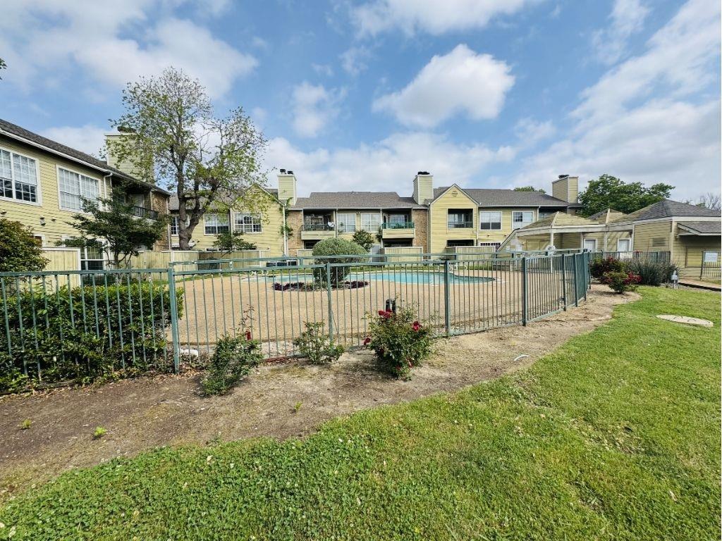 Investor special in Irving! This 1-bedroom, 1-bath, 493 sq ft third-floor condo at 4113 Esters Rd #603 offers a great opportunity for investors, flippers, or buyers looking for their next renovation project. Built in 1984, this unit features a fireplace, in-unit stackable washer and dryer, and a desirable third-floor location offering added privacy, no neighbors above, and better natural light. The condo includes a designated covered parking spot with additional visitor parking available throughout the community. Residents enjoy low-maintenance living with access to community amenities, including a pool and social spaces, while HOA dues cover water, trash, sewer, exterior maintenance, foundation, and grounds upkeep. Centrally located just minutes from Dallas Fort Worth International Airport and Las Colinas, this property offers convenient access to dining, shopping, and entertainment, making it an excellent opportunity for a remodel, flip, or rental investment.